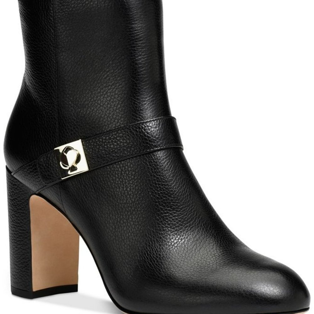Kate Spade Thatcher Black Booties | 8
